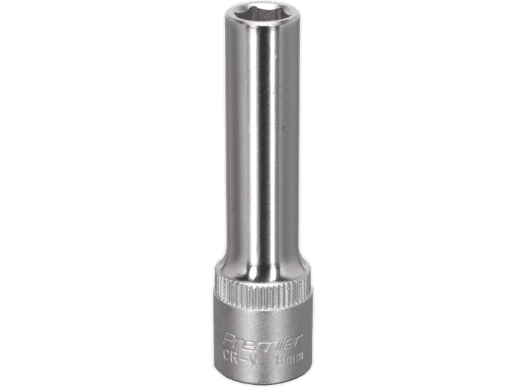 Sealey WallDrive® Socket 8mm Deep 3/8"Sq Drive S3808D