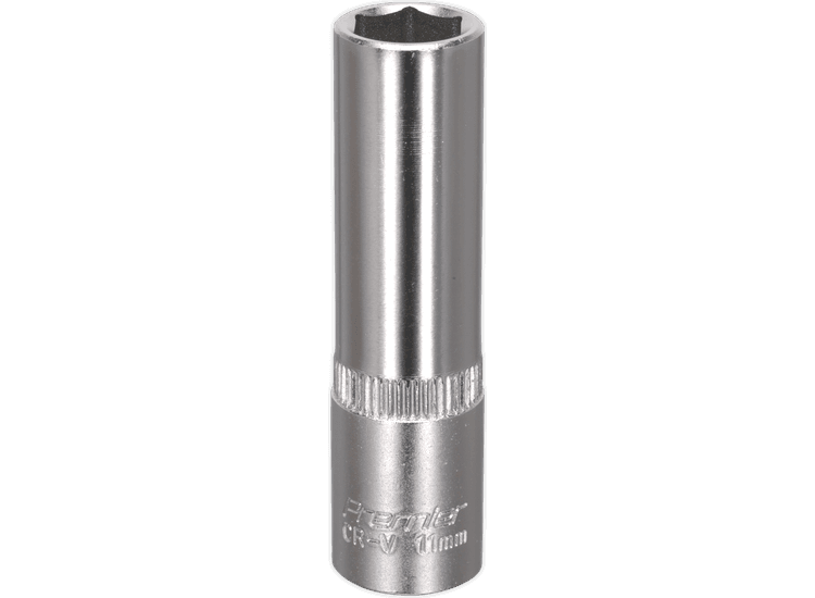 Sealey WallDrive® Socket 11mm Deep 3/8"Sq Drive S3811D