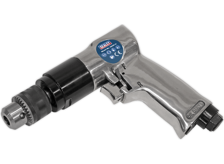 Sealey Air Drill &amp;Oslash;10mm 1800rpm Reversible SA24