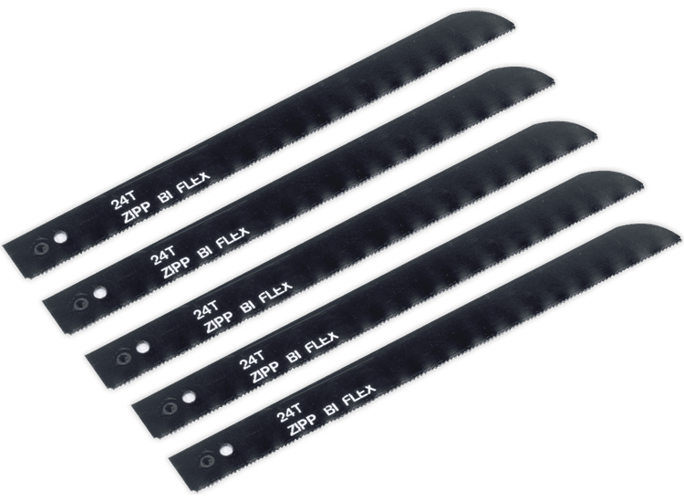 Sealey Air Saw Blade 24tpi Pack of 5 SA346/B24