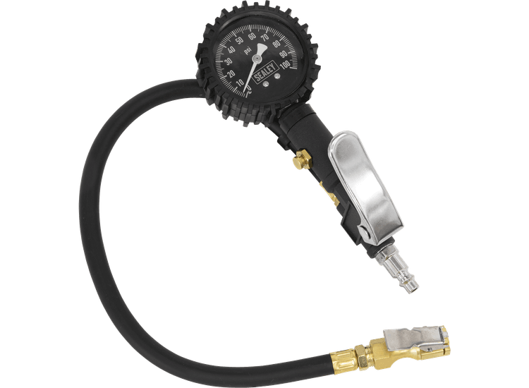 Sealey Tyre Inflator with Clip-On Connector SA399