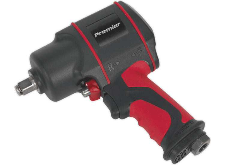 Sealey Air Impact Wrench 1/2"Sq Drive Twin Hammer SA6002