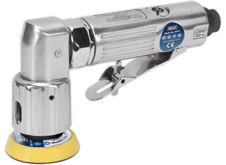 Sealey Air Orbital Sander Mini Disc &amp;Oslash;50mm SA70