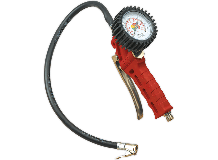 Sealey Tyre Inflator with Clip-On Connector SA9302