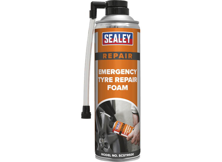 Sealey Emergency Tyre Repair Foam 500ml SCSTR500