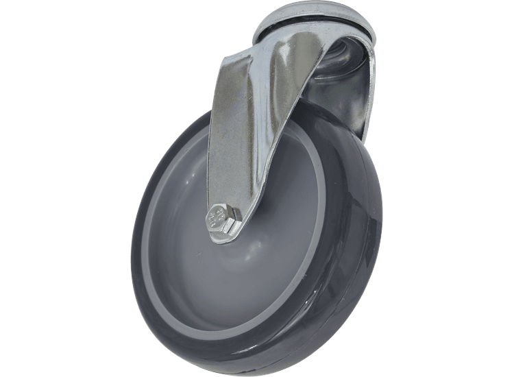 Sealey Castor Wheel Bolt Hole Swivel &amp;Oslash;100mm SCW2100SB