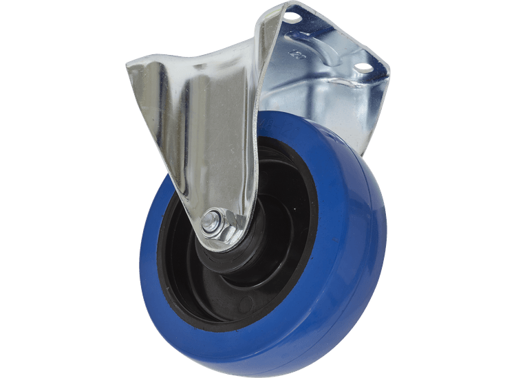 Sealey Castor Wheel Fixed Plate &amp;Oslash;160mm SCW3160FP