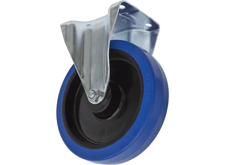 Sealey Castor Wheel Fixed Plate &amp;Oslash;200mm SCW3200FP