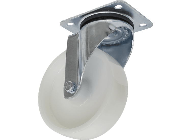 Sealey Castor Wheel Swivel Plate &amp;Oslash;125mm SCW4125SP