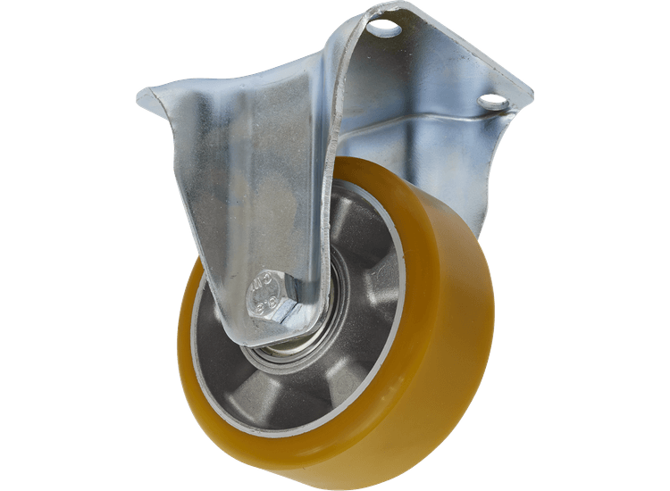 Sealey Castor Wheel Fixed Plate &amp;Oslash;125mm SCW5125FP