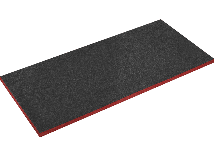 Sealey Easy Peel Shadow Foam Red/Black 1200 x 550 x 30mm SF30R