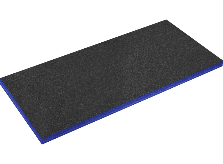 Sealey Easy Peel Shadow Foam Blue/Black 1200 x 550 x 50mm SF50B
