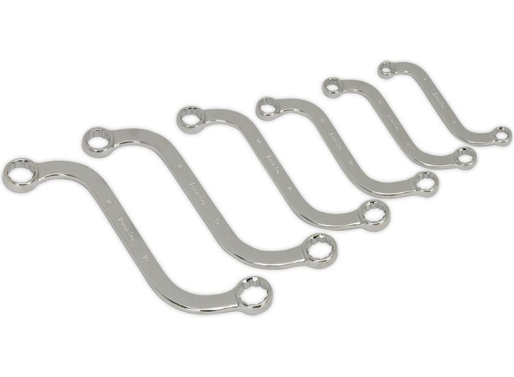 Sealey AK6315 S-Spanner Set 6pc Metric
