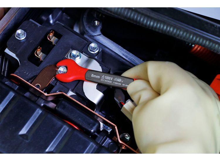 Sealey AK63171 Insulated Open End Spanner Set 7pc VDE Approved