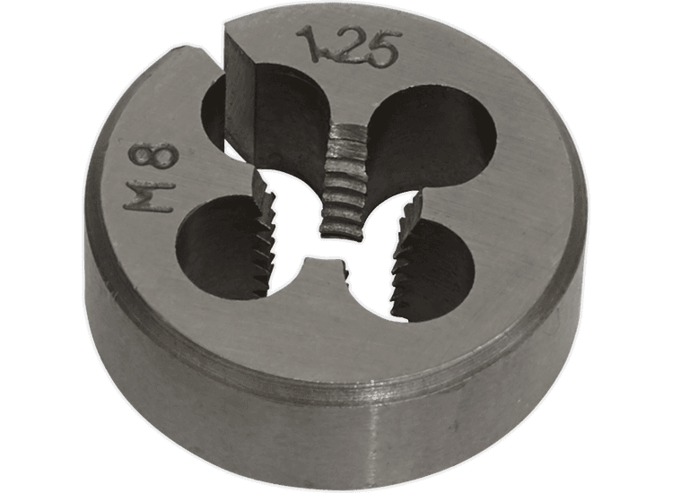 Sealey Split Die M8 x 1.25mm SSDM8
