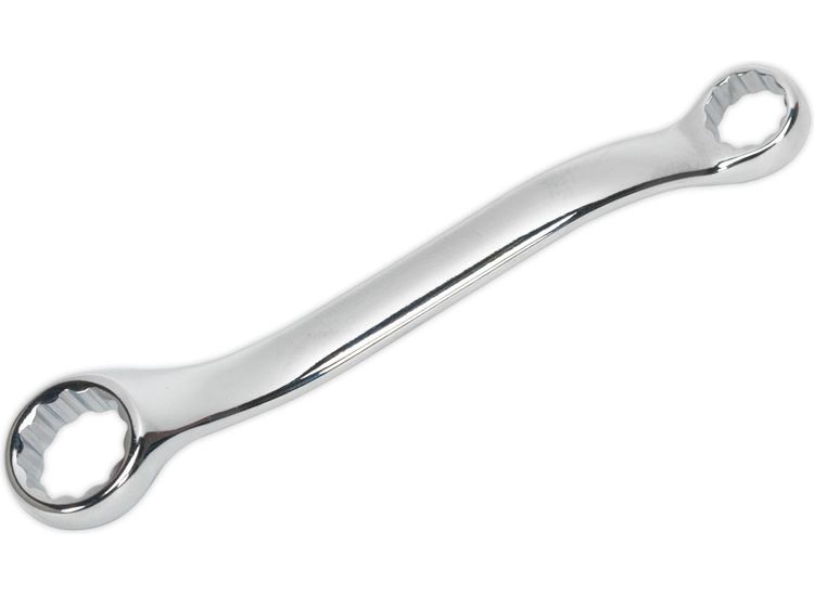 Sealey AK63221 Double End Ring Spanner Offset Stubby 10 x 13mm