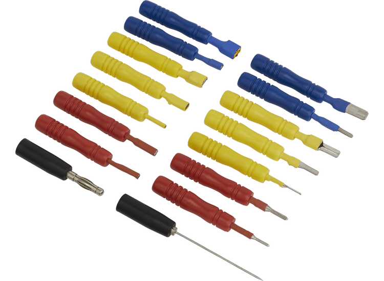 Sealey Test Lead Connector Set 16pc TLCS01