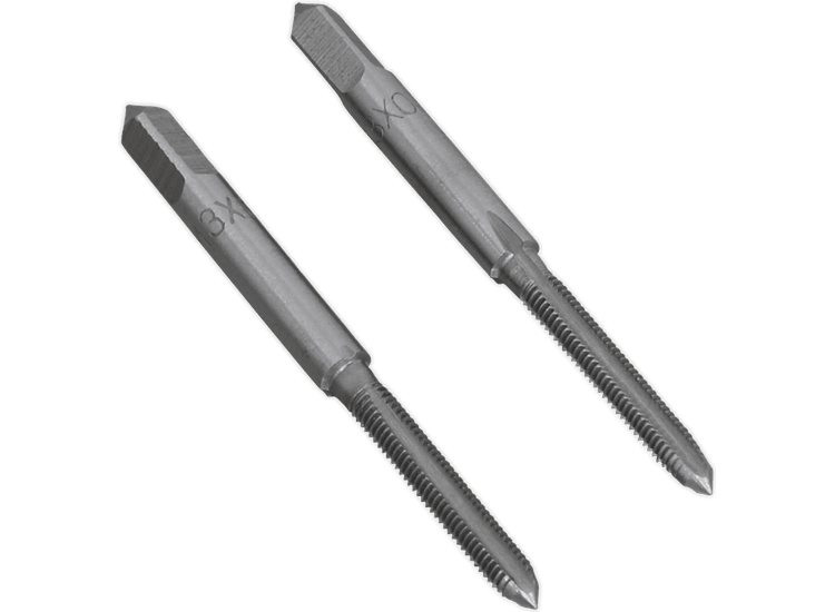 Sealey Tap Set 2pc (Taper &amp; Plug) M3 x 0.5mm TSM3