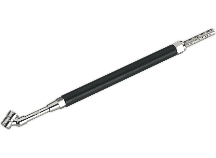 Sealey Tyre Pressure Gauge Deluxe Twin Push-On Connector 0-11bar(0-160psi) TST/PG4