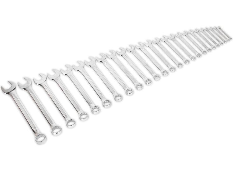 Sealey AK63253 Combination Spanner Set 25pc Metric