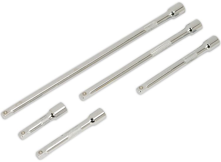 Sealey AK6331 Extension Bar Set 5pc 1/4"Sq Drive