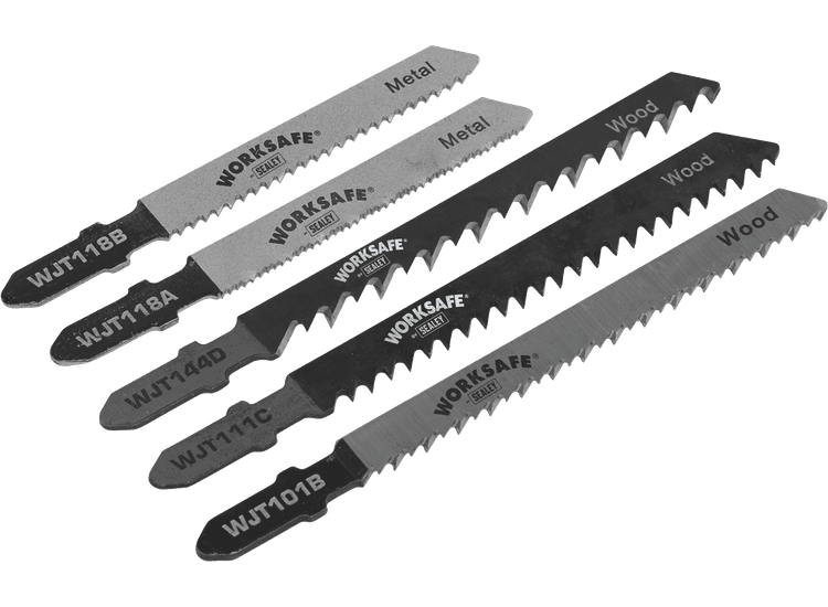 Sealey General Jigsaw Blades - Pack of 5 WJTASS