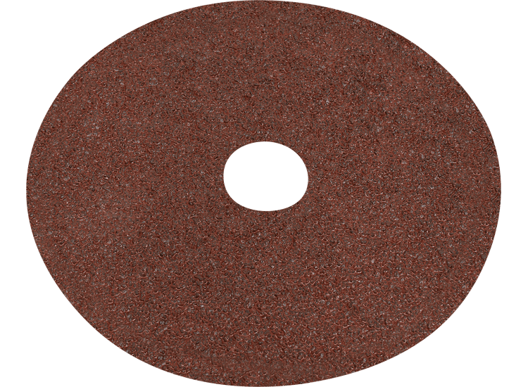 Sealey Fibre Backed Disc &amp;Oslash;125mm - 24Grit Pack of 25 WSD524
