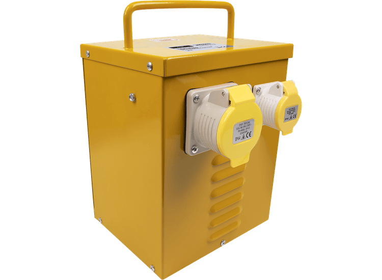 Sealey 5kVA Portable Vented Transformer 16/32A Outlets WST5000MV/2