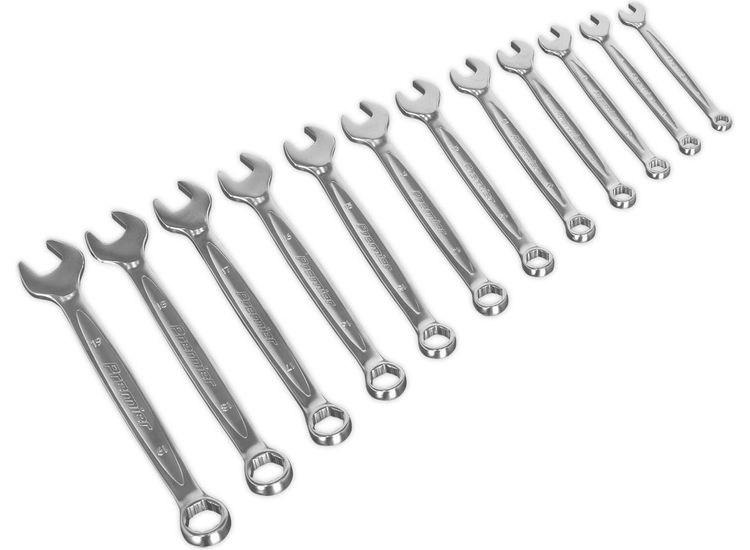 Sealey AK63921 Combination Spanner Set 12pc Lock-On&amp;trade; 6pt - Metric