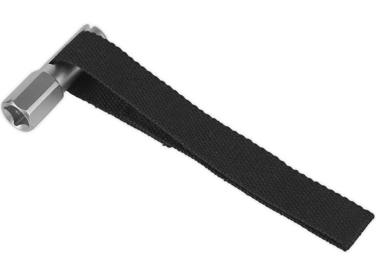 Sealey AK640 Oil Filter Strap Wrench 120mm Capacity 1/2"Sq Drive