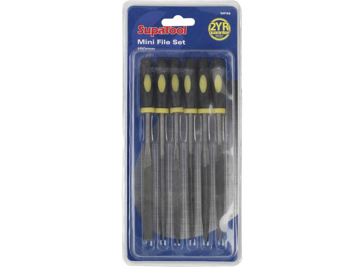 SupaTool 6 Piece Mini File Set