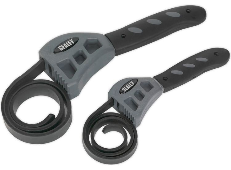 Sealey AK6408 Strap Wrench Set 2pc