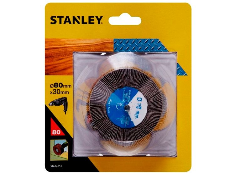 Stanley 80g Flap Disc 80mm