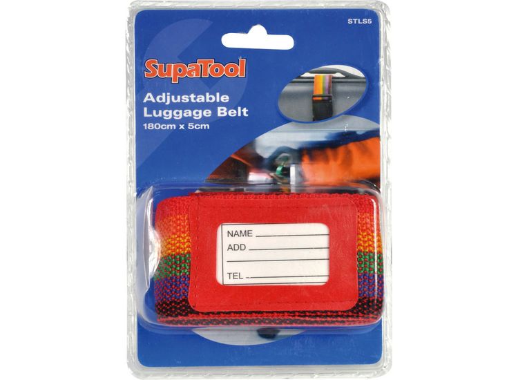 SupaTool Adjustable Luggage Belt 180cm x 5cm