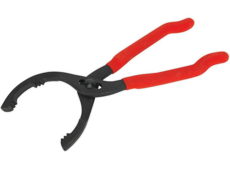 Sealey AK6411 Oil Filter Pliers Forged &amp;#8709;60-108mm Capacity