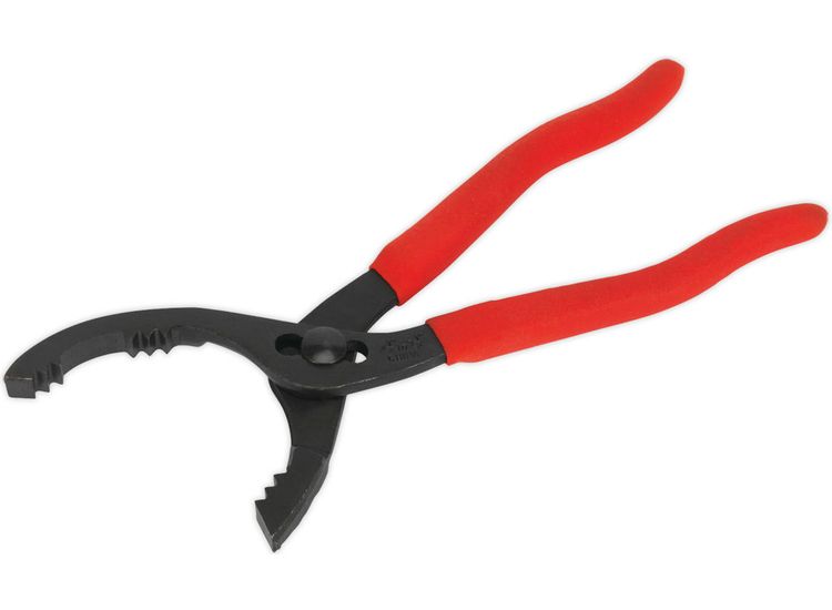 Sealey AK6412 Oil Filter Pliers Forged &amp;#8709;54-89mm Capacity