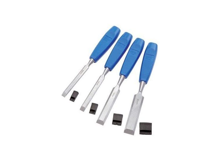 Draper Bevel Edge Wood Chisel Set - 120mm 4 Piece