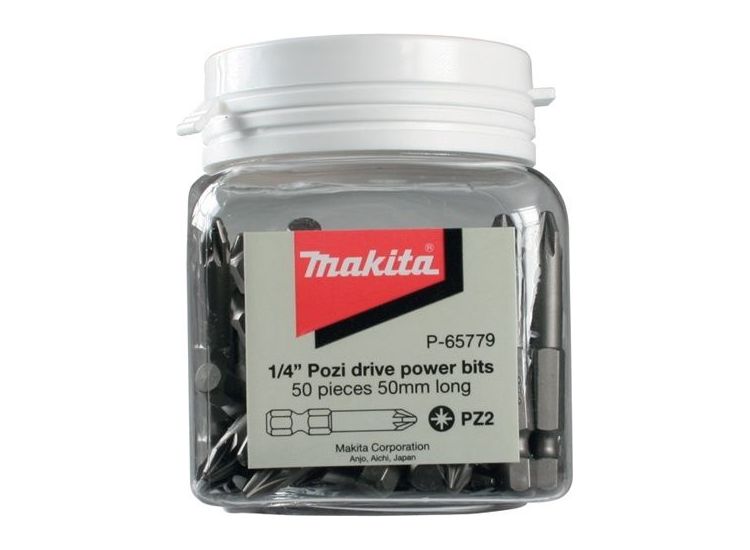 Makita Candy Tub PZ2 Power Bits 50mm