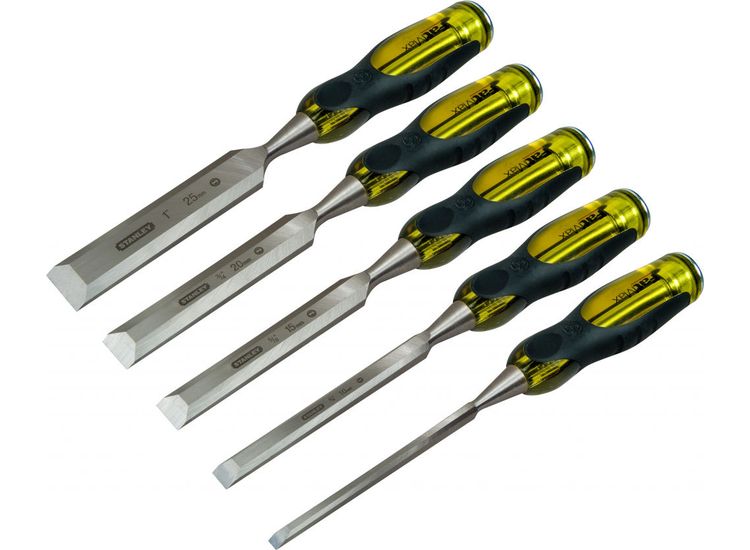 Stanley Chisel Set 5 Piece 6,12,18.25,32
