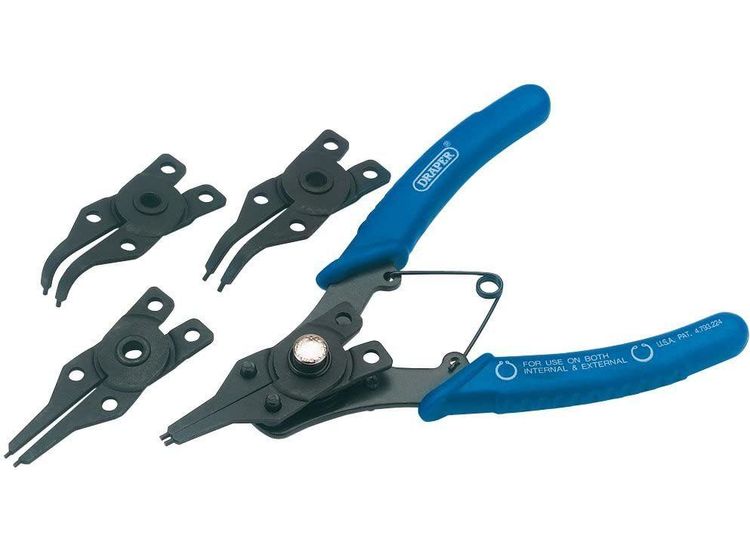 Draper Circlip Pliers Set - 165mm 5 Piece