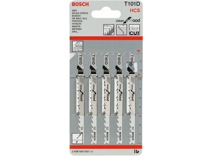 Bosch Clean Wood 1 Lug 101 D