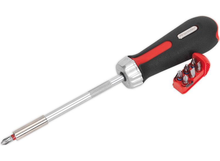 Sealey AK64907 Fine Tooth Ratchet Screwdriver Set 8pc Platinum Series