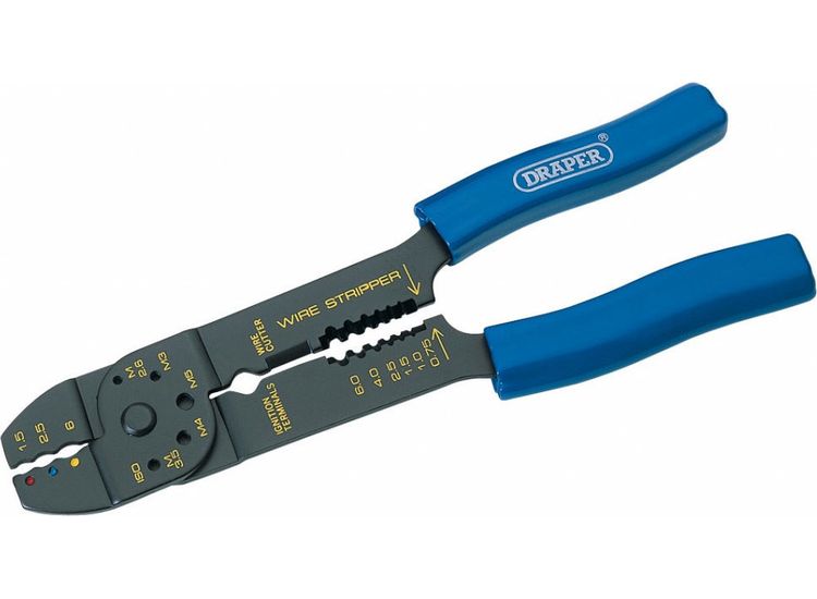 Draper Crimping Tool 4 Way 215mm