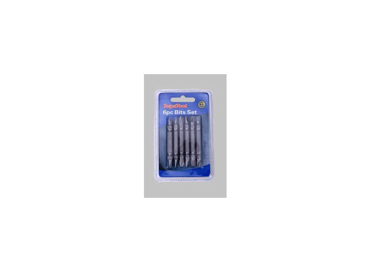 SupaTool Double End Power Bits 6 Piece