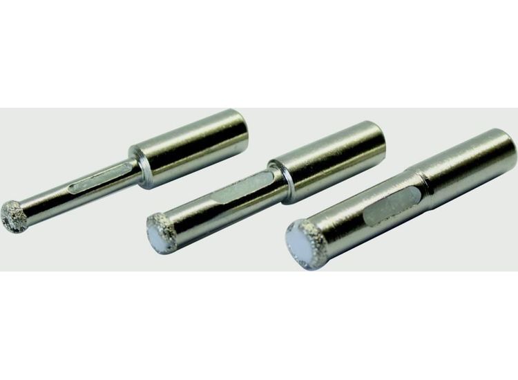 Vitrex Dry Cut Diamond Drill Bit Kit 6, 8, 10mm