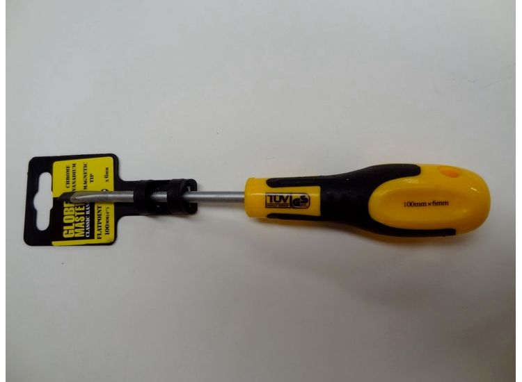 Globemaster Flatpoint Prof Screwdriver 100x6