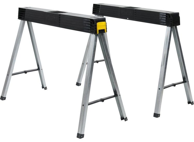 Stanley Fold Up Sawhorse Pair
