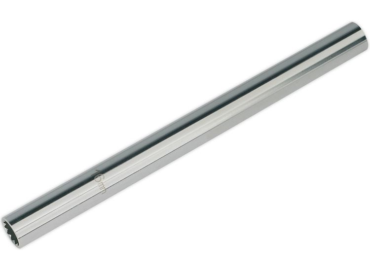 Sealey AK6552 Spark Plug Socket 16mm 3/8"Sq Drive 250mm