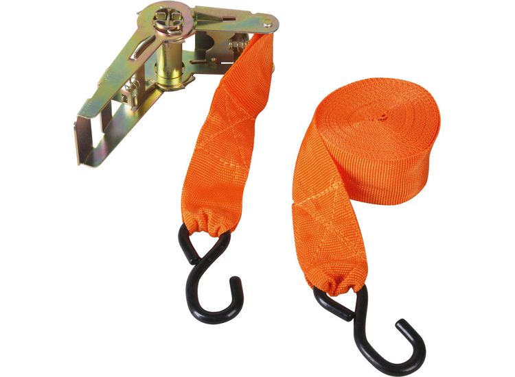 SupaTool Heavy Duty Ratchet Tie Down 20ft x 2" (Length: 6m Width: 50mm)