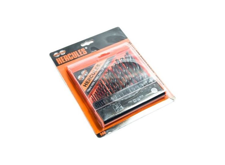 Hercules Hss Twist Drill Set 19 Pc